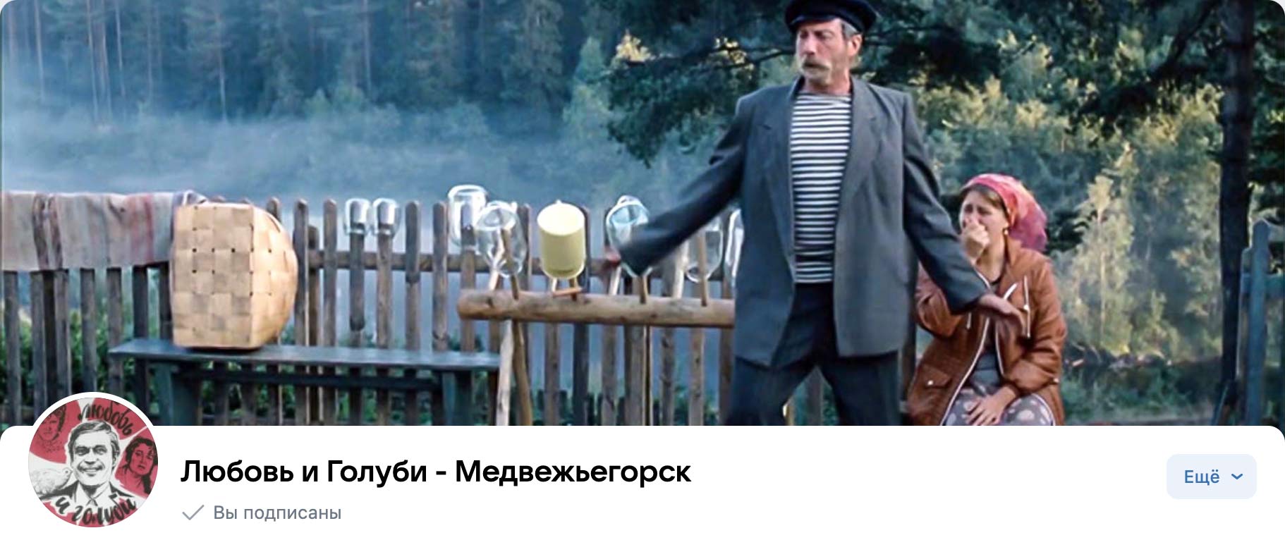 Любовь и голуби Медвежьегорск